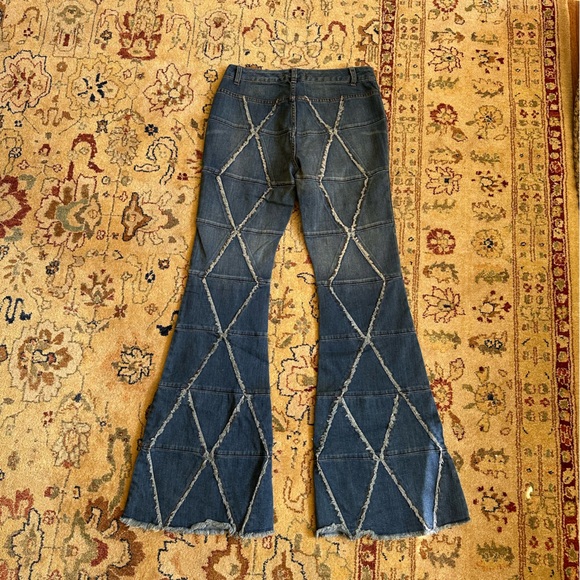 Free People Tyler Pieced Jeans - Picture 4 of 12